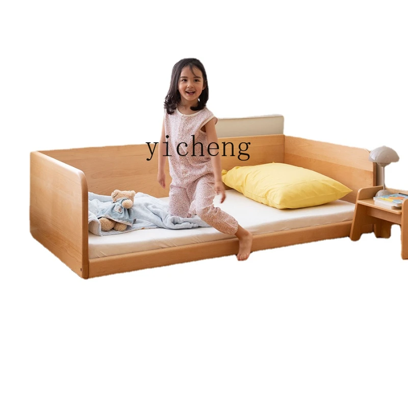 

Zk Children's Floor Tatami Trundle Bed Baby Platform Bed Baby Montessori Single Bed