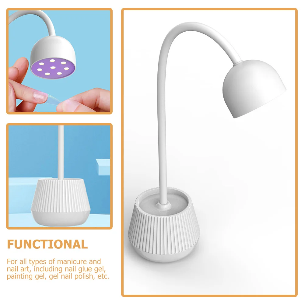 Nail Dryer Lamp Fine Processed Quick Dry for All Gel Polish Safe Uv LED Nail Light for Home Salon Manicure Gel