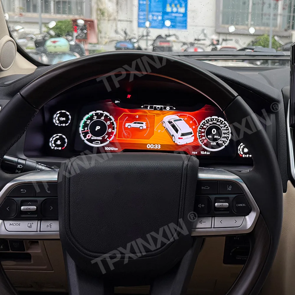 

Digital Cluster For Toyota Land Cruiser LC200 2008-2015 Virtual Cockpit Speed Meter Car Dashboard Unit Instrument Display Screen