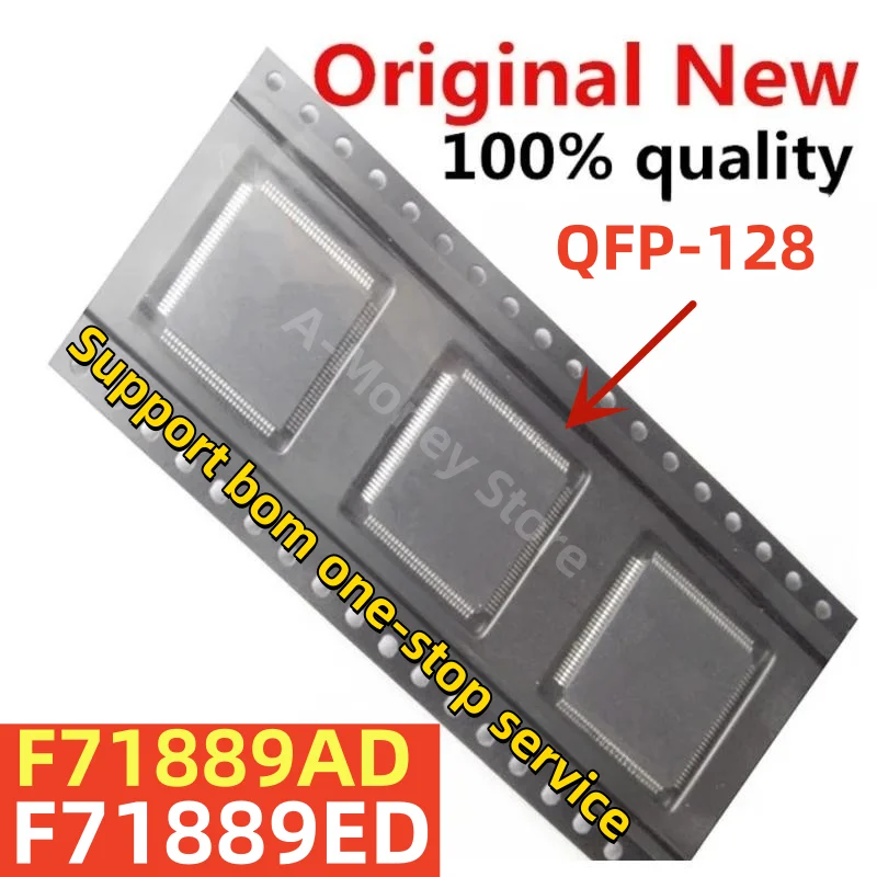 

(2pcs)F71889ED F71889AD QFP-128