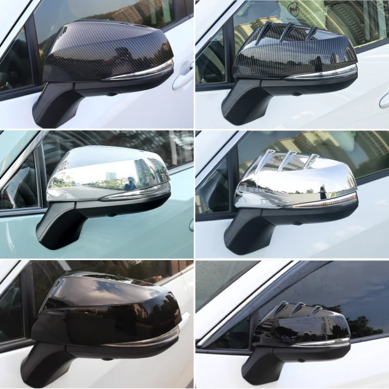 

For Toyota Rav4 XA50 Sienna XL40 Crown Kluger Highlander Kluger LHD Rearview Turning Mirror Cap Protective Cover