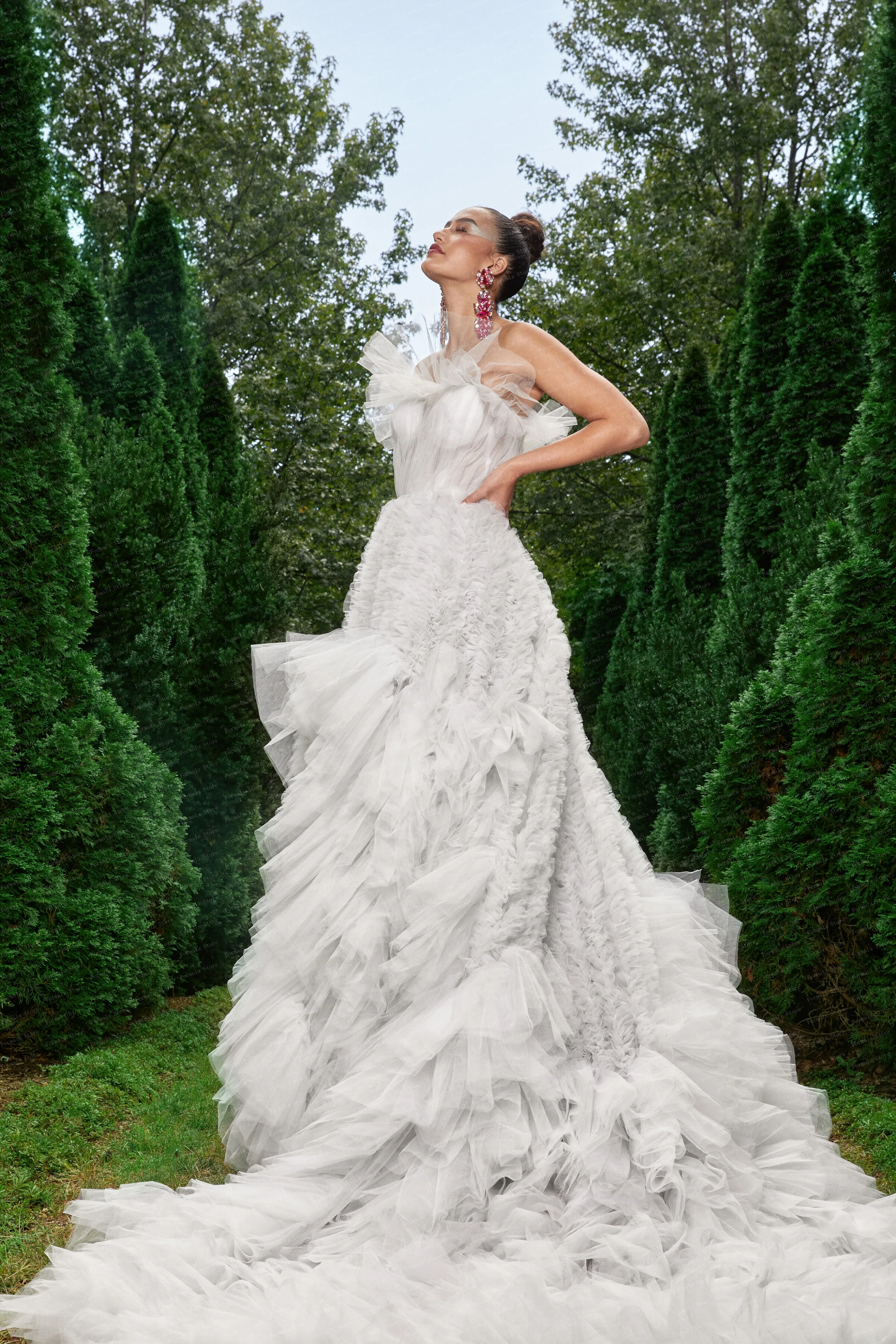 Шаблон-свадебное платье