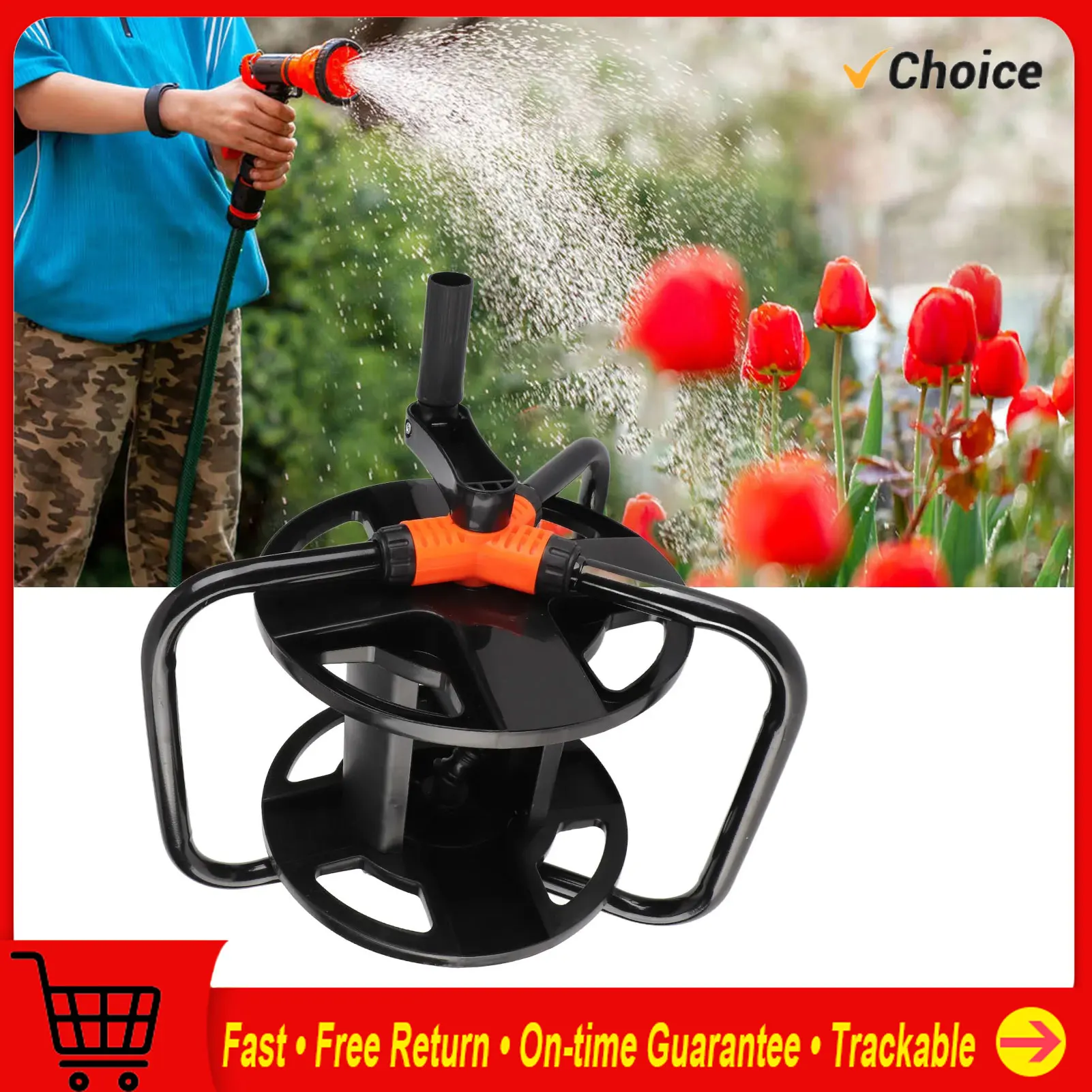 

Hose Reel Single Arm Hose Reel Hose Reel Water Pipe Storage Rack ABS Single Arm Tool for Garden Car Washing Watering Pipe Reel