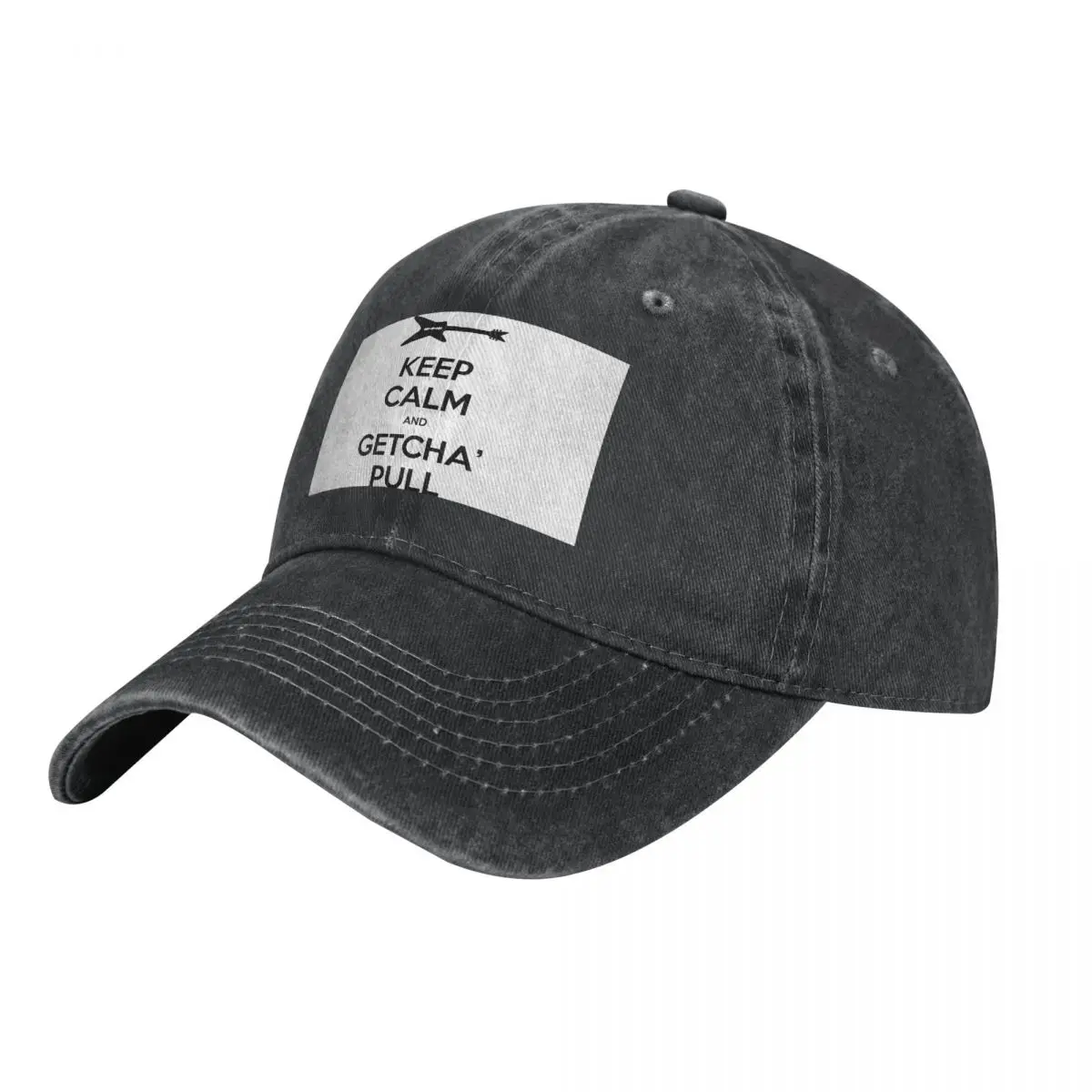 Keep Calm And Getcha Pull For Sale Hat Cute Golf Casual hat hip hop Sports Unisex Dicer