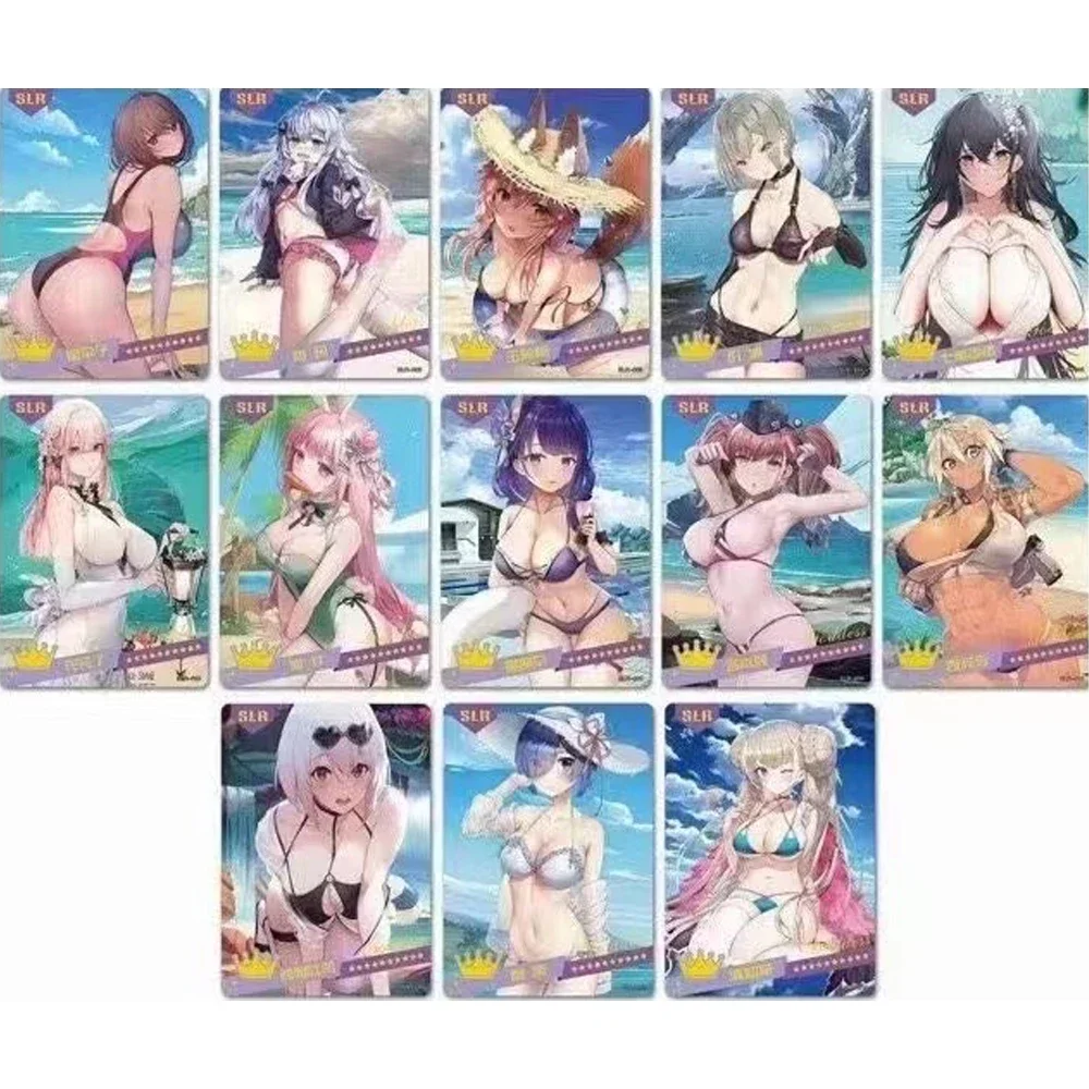 Dea Story Collection Summer Love Cards Anime Girls Party costume da bagno Bikini Feast Booster Box Doujin Toys regali per Hobby