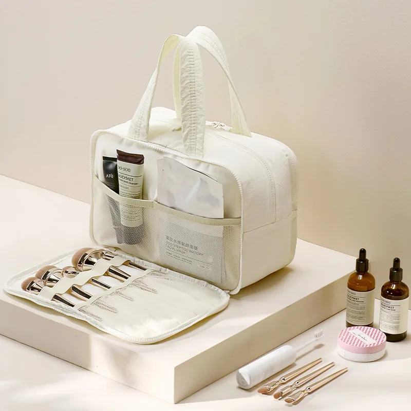 

Large Capacity Cosmetic Bag Toilet Bag Simple Multi-functional Style Portable Waterproof Travel Bag Storage Bag
