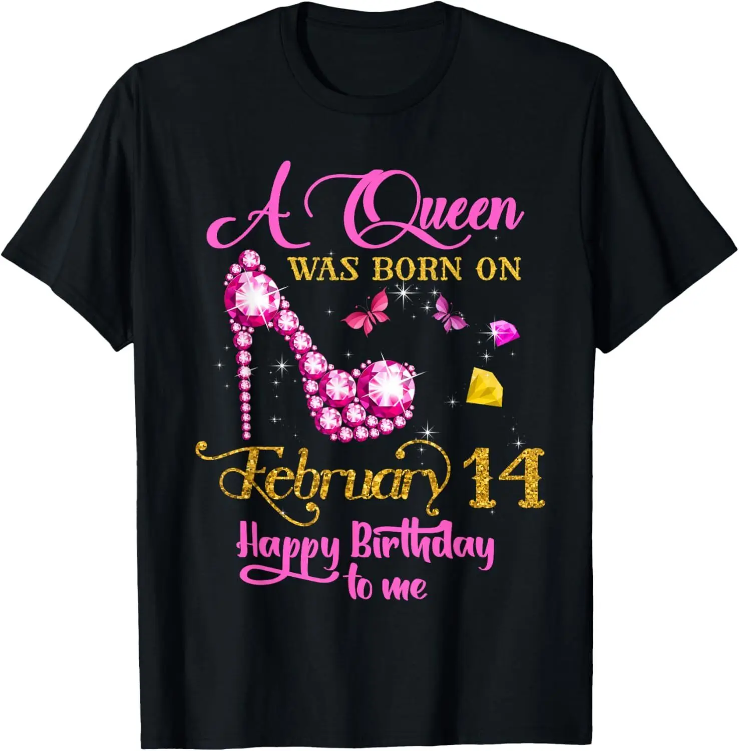 Королева родился на 14 февраля. Футболка с капюшоном на 14-й день рождения.