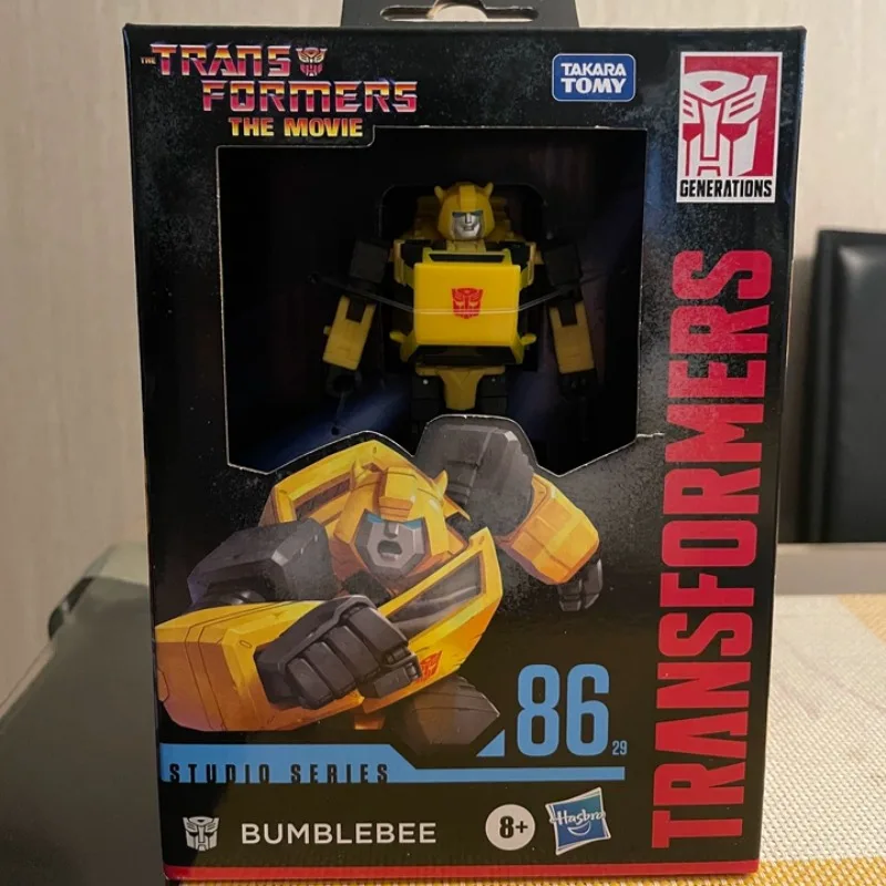 

In Stock Hasbro The Movie1986 Transformation Toys SS86 Deluxe Class Bee Studio Series Anime Robot Action Figure Gift Hobbies