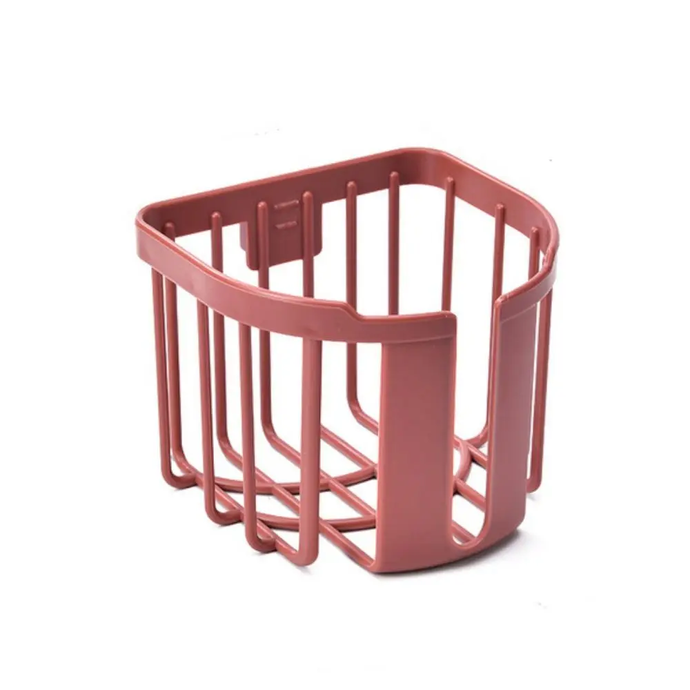 

Decorative 2023 Plastic for Toilet Round Adhesive Paper Storage Box Tissue Basket Roll Paper Rack Paper Holders