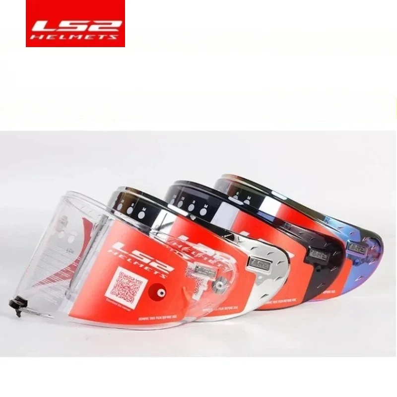 

Original LS2 FF323 Motorcycle Helmet Visor FF327 Helm Shield Accessories Genuine Lens Colorful Silver Plating Capacete De Moto