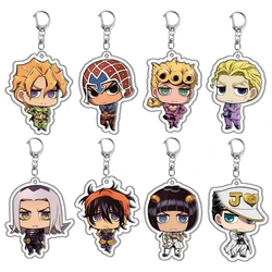 Anime Acrylic Keychain-JoJo's Bizarre Adventure Cute y2k Pendant, Suitable for Bags and Keys,cosplay gifts Perfect Gift for Fans