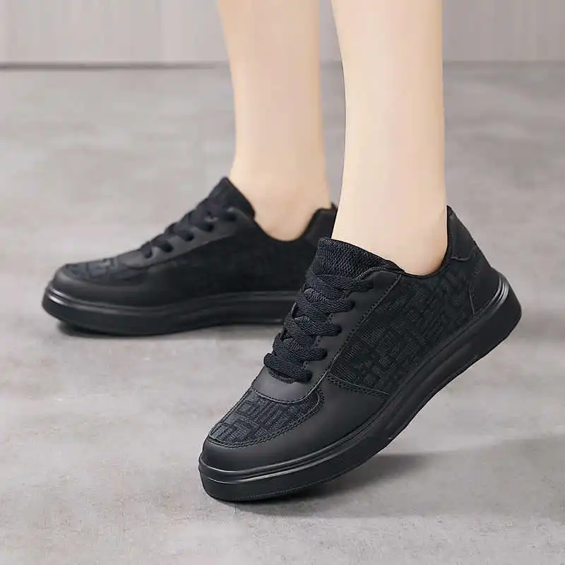 

Round Toe Synthetic Leather Female Shoes Woman Hiking Sneakers Husband Sport Items Sapatilla Loafersy Super Offers Buy