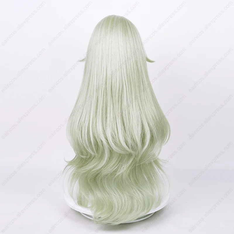 Anime Kusanagi Nene Cosplay Wig Women 80cm Wavy Wigs Heat Resistant Perucas Synthetic Hair