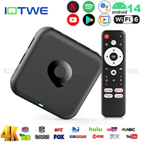 R69Q Smart TV Box Google Assistant Android 14 2GB+32GB Bluetooth 5.4 Allwinner H313 4K Dual Wifi 5G Streaming Media Player