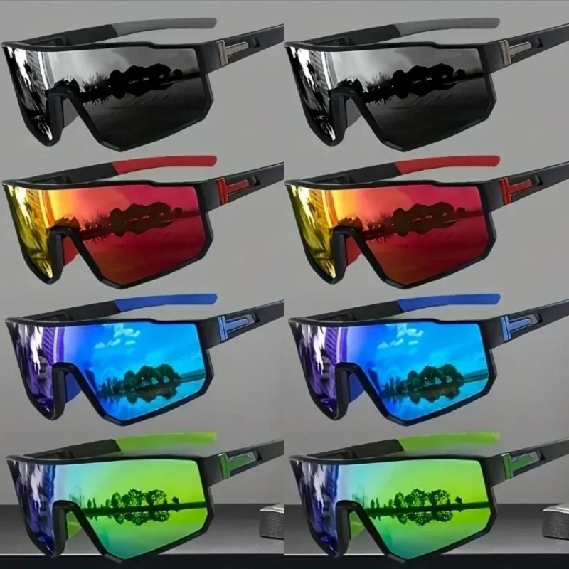 

8PCS Shades Sunglasses Cycling Men & Women Sunglasses Glasses Sports Outdoor Glasses Sunglasses