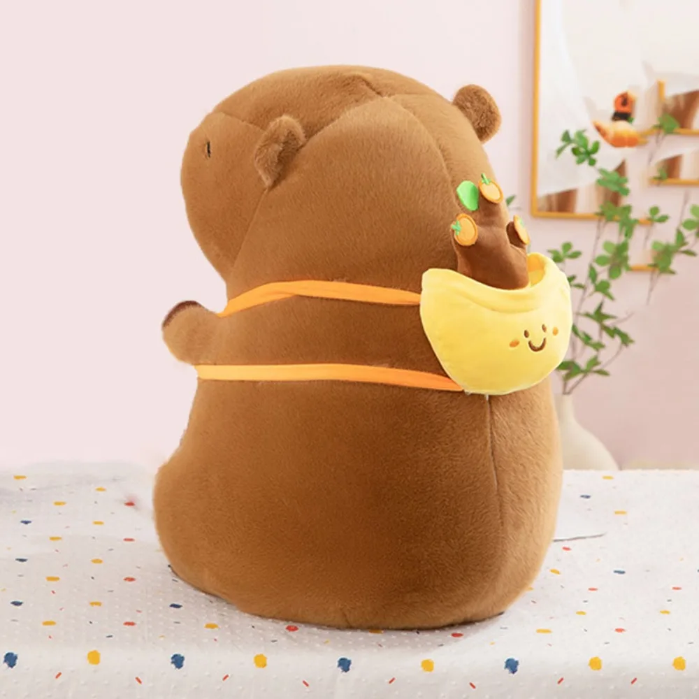 

Wealth Tree Capybara Plush Doll Stuffed Soft Simulation Capybara Toy Animal PP Cotton Stuffed Capybara Doll Children's Day