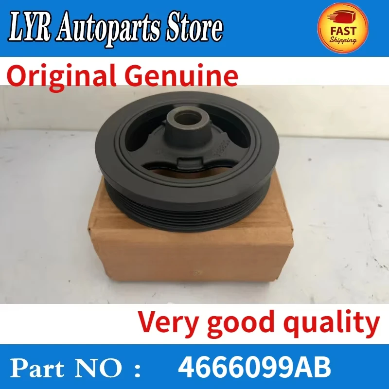 Original Genuine 4666099AB Harmonic Balancer For Jeep Wrangler Dodge Grand Caravan 2008-2010