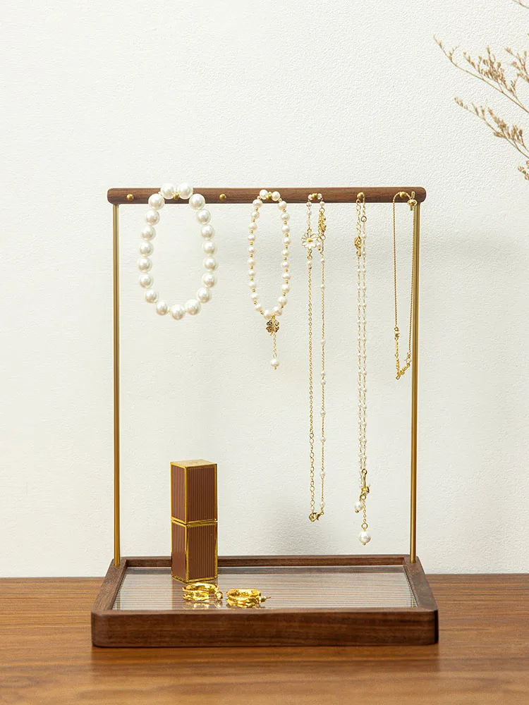 

Премиум-подставка для демонстрации ювелирных изделий из дерева: браслетов, серег, ожерелий. Винтажный китайский настольный органайзер для хранения.