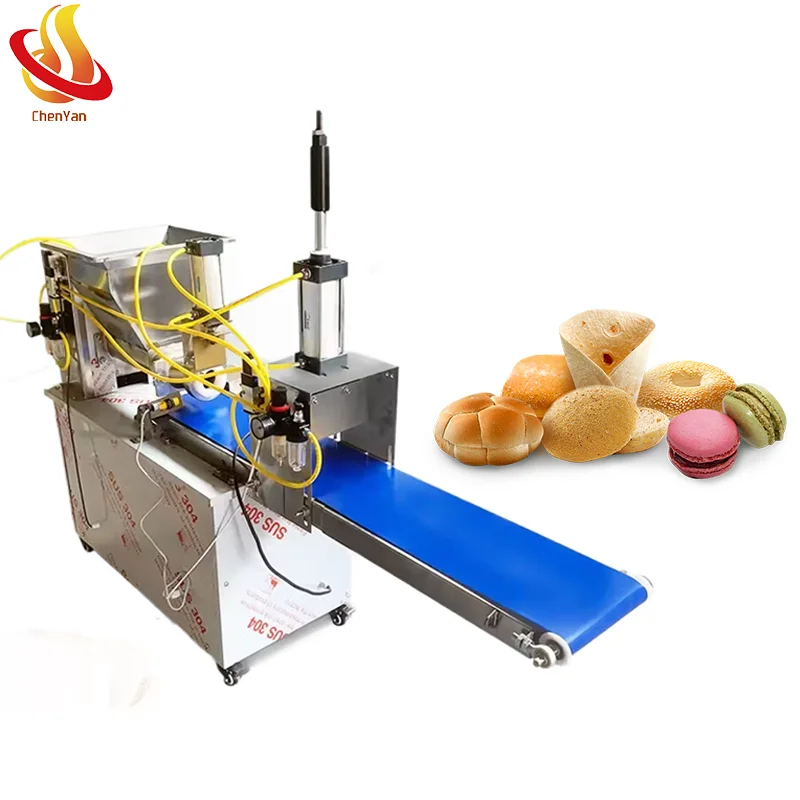 Multi-Function Dough Cutting & Pressing Machine for Mooncakes, Pizza & Bread Production, Variable Speed & Line Configurable