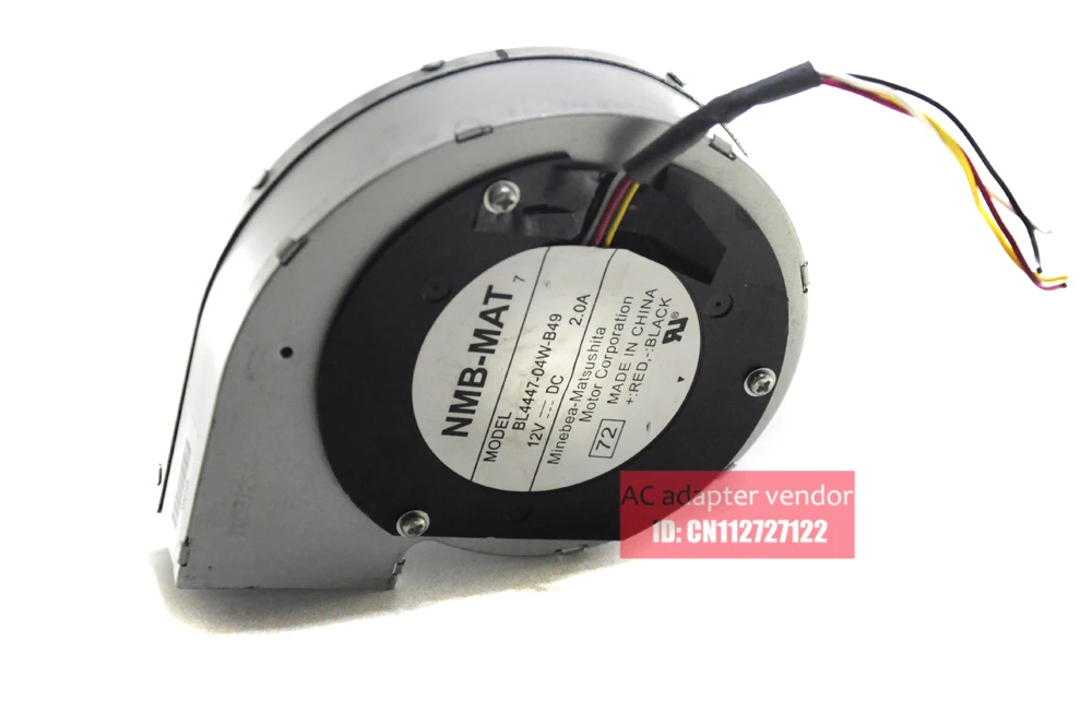 Japanese NMB 11028 12V 2A 11CM turbine centrifugal fan BL4447-04W-B49