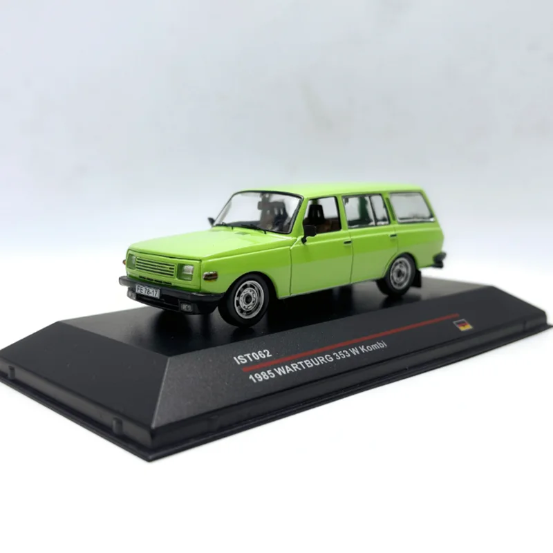 

IST Diecast 1:43 Scale ‌Wartburg 353 W Kombi 1985 Alloy Simulation Car Model Adult Collection Decoration Gift Static Display