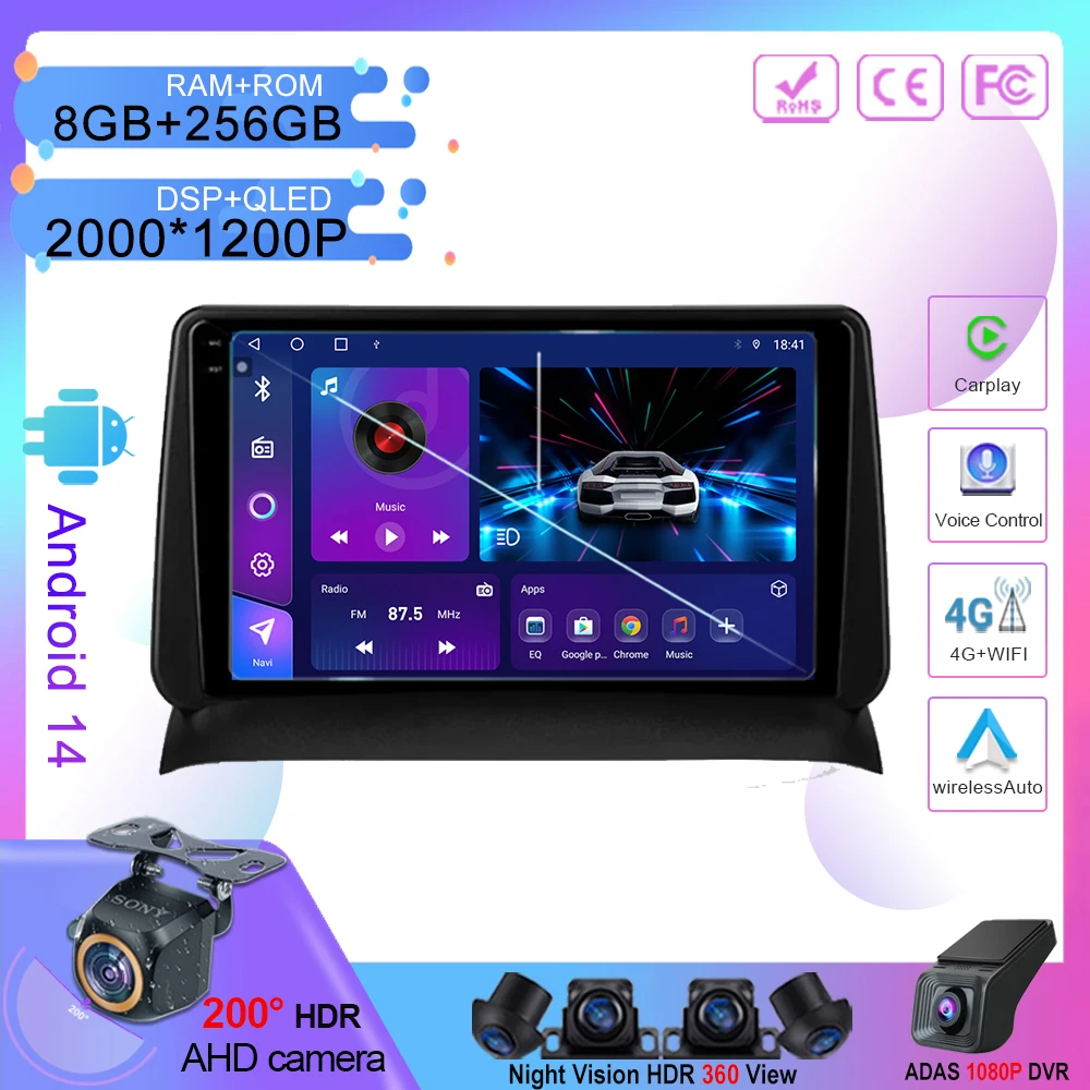 

Android 14 For Toyota Ipsum 1 SXM10 1996 - 2001 Gaia 1 XM10 1998 - 2001 Auto Radio Multimedia Player GPS Navigation NO 2din DVD