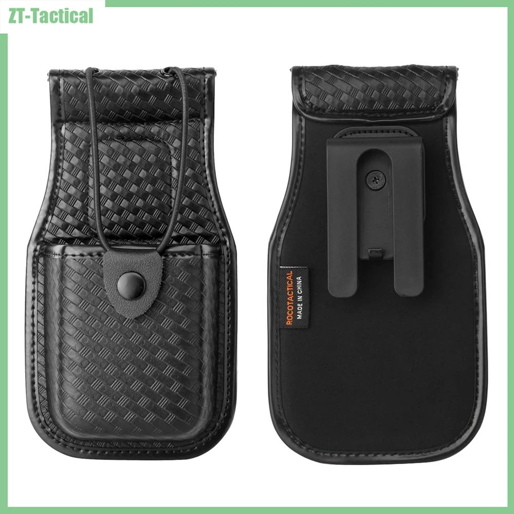 Basketweave Universal Radio Pouch w/360 Rotating Belt Clip for Duty Belt, For Motorola MT500, MT1000, MTS2000 and Similars