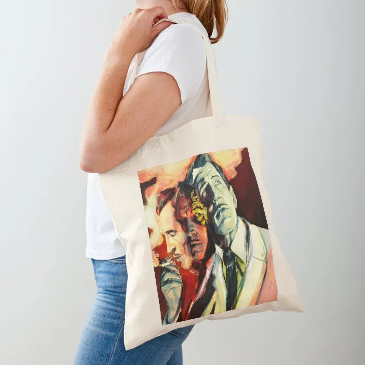 

The Many Faces of Vincent Price Tote Bag bags luxury women canvas tote Customizable tote bag bag women