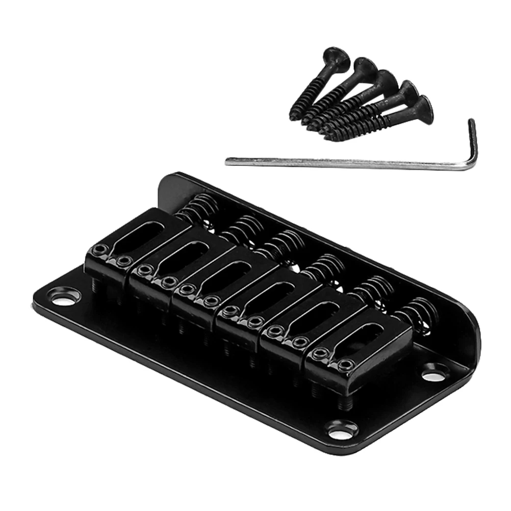 

Guitar Bridge Part Replacement Electric Guitars for Parts Metal Saddle Tailpiece