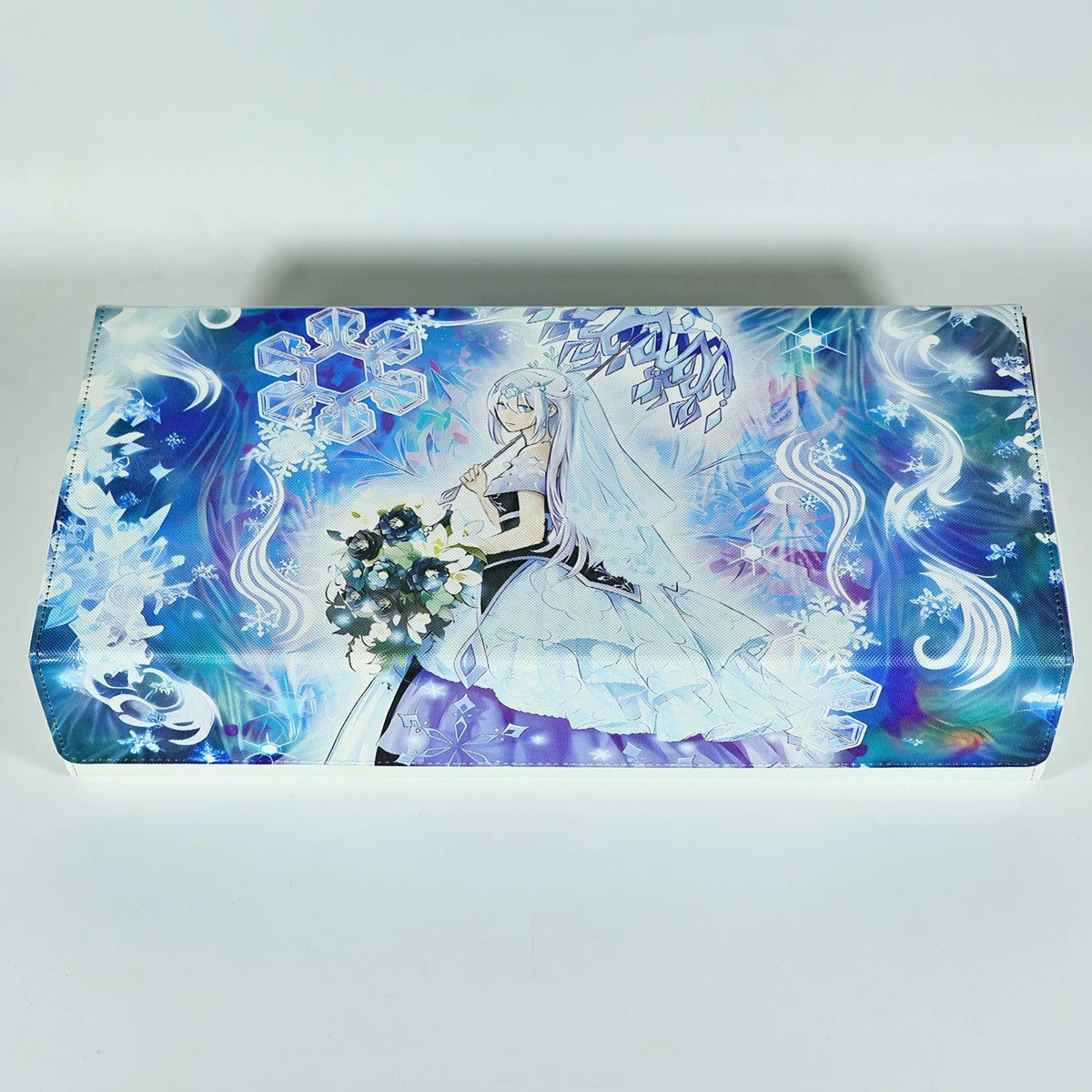 Diy Self Made Yu-Gi-Oh! Teardrop The Rikka Queen Card Storage Box Ygo Teardrop High-End Leather Card Storage Box Gift Toys