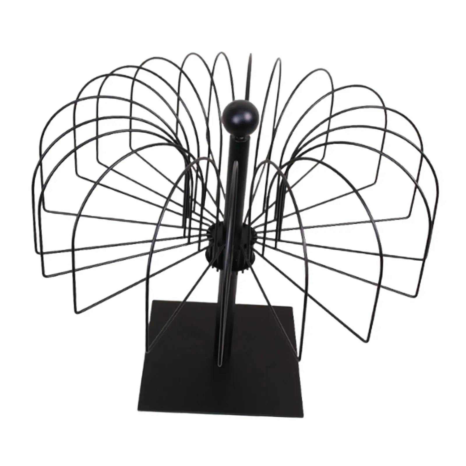 Iron Knit Hat Storage Rack for Home Cloakroom Decor Woolen Hat Display Stand Swimming Cap Holder