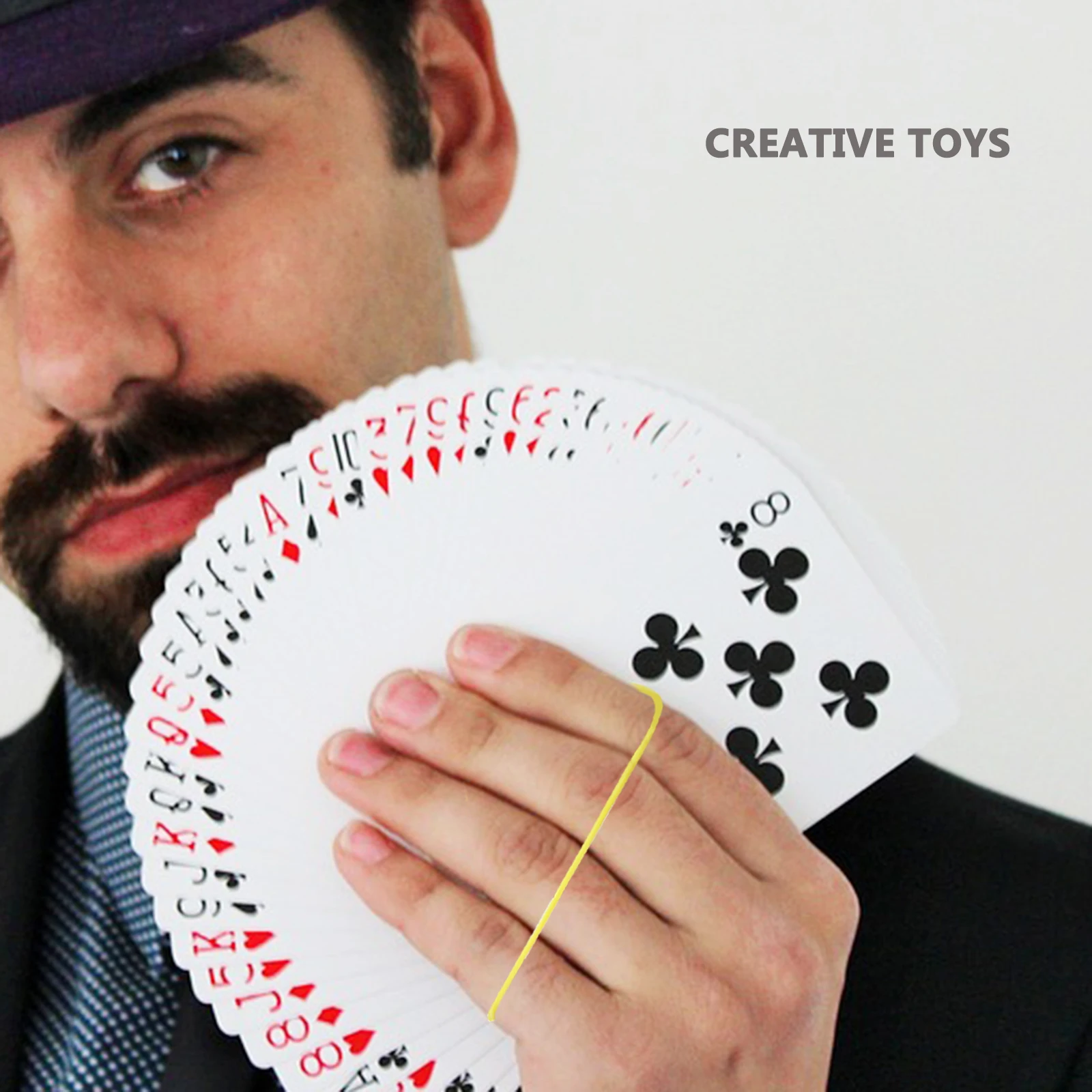 50Pcs Star Shaped Bands Creative Trick Props for Stage Party Show Magician Performance Accessories