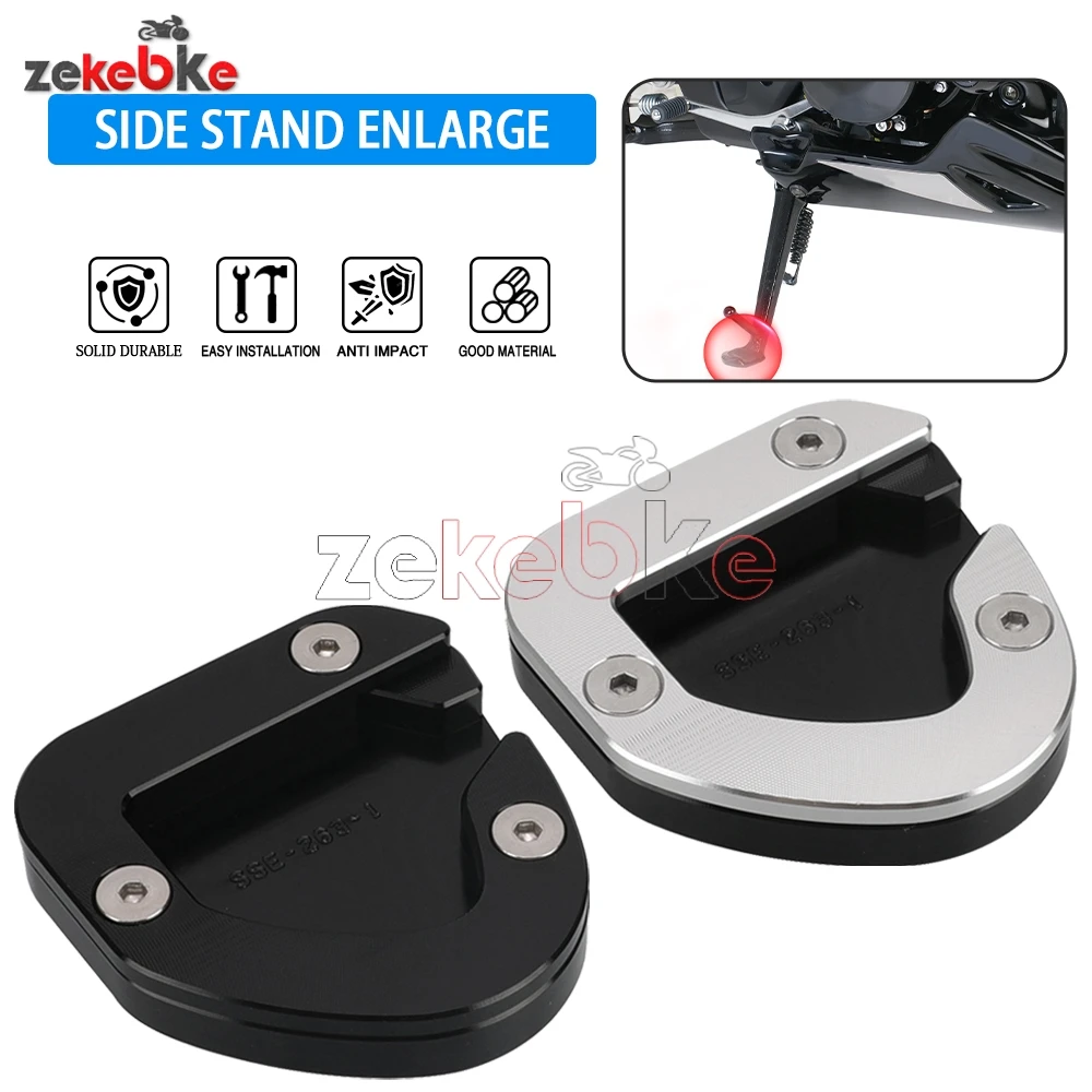 

Side Stand Enlarger For Suzuki GSF1250 650S 1250S Bandit ABS GSX1250F FA GSX 650F Motorcycle Accessories Kickstand Enlarger Pad