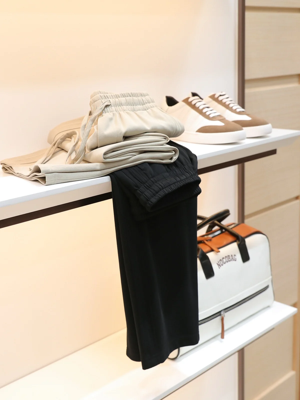 

Casual Outdoor Men's Straight Leg Wide Leg Cotton Blend Knitted Pants Autumn Early New Sle Doctor.Huang's Brand 2025 Summer