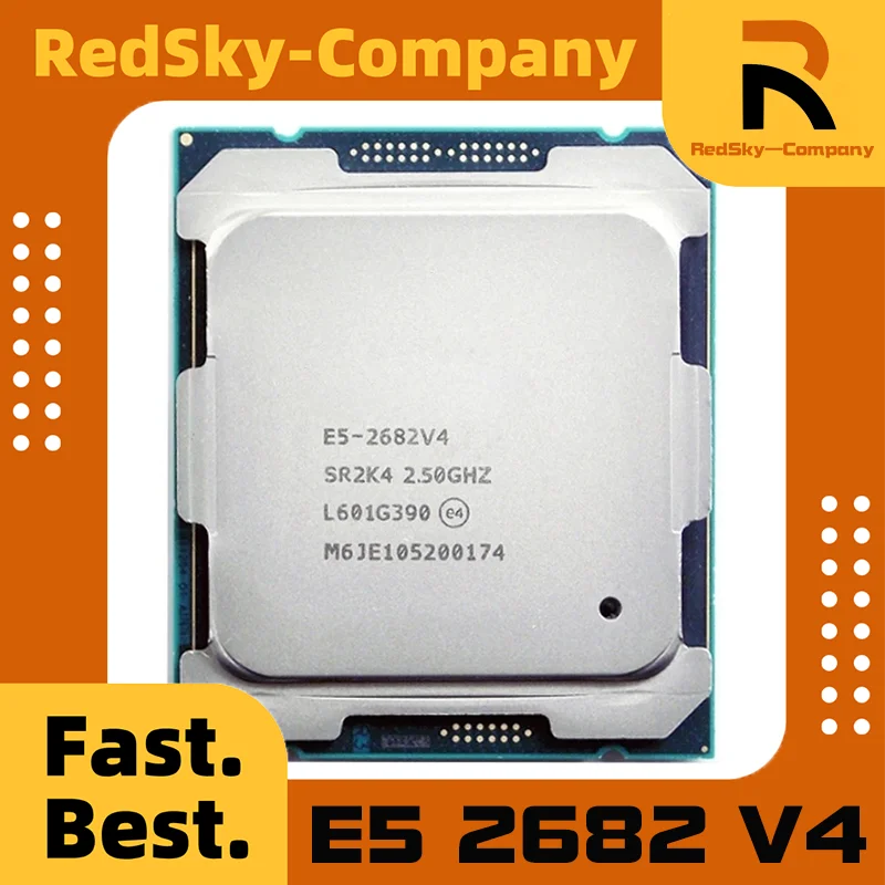 

E5 2682 V4 2682V4 2.5GHz 16-Core LGA 2011-3 CPU Processor