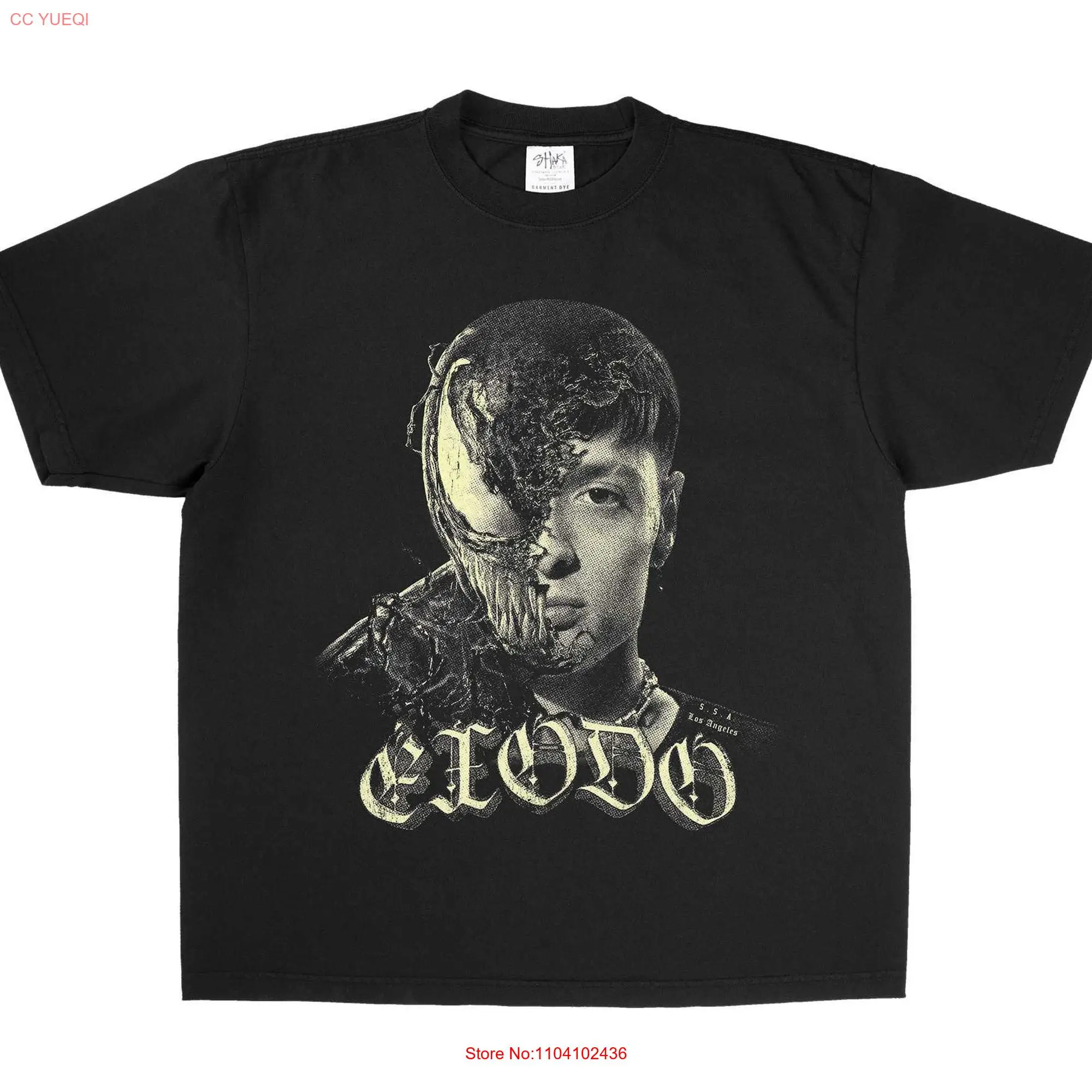 Экзодо песо плюма турне Merch Уникальная футболка V3nom с большой головой длинные или Короткие рукава