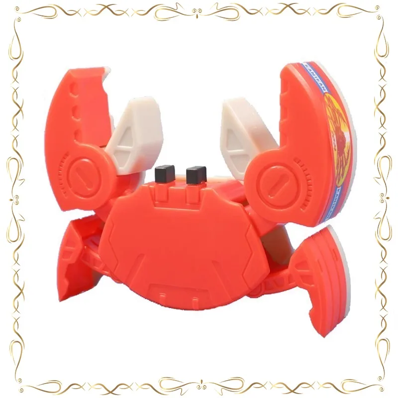 

Gashapon Active Joint Tin Can Machinery Brachyura Collection Ornament Action Figure Model Toys