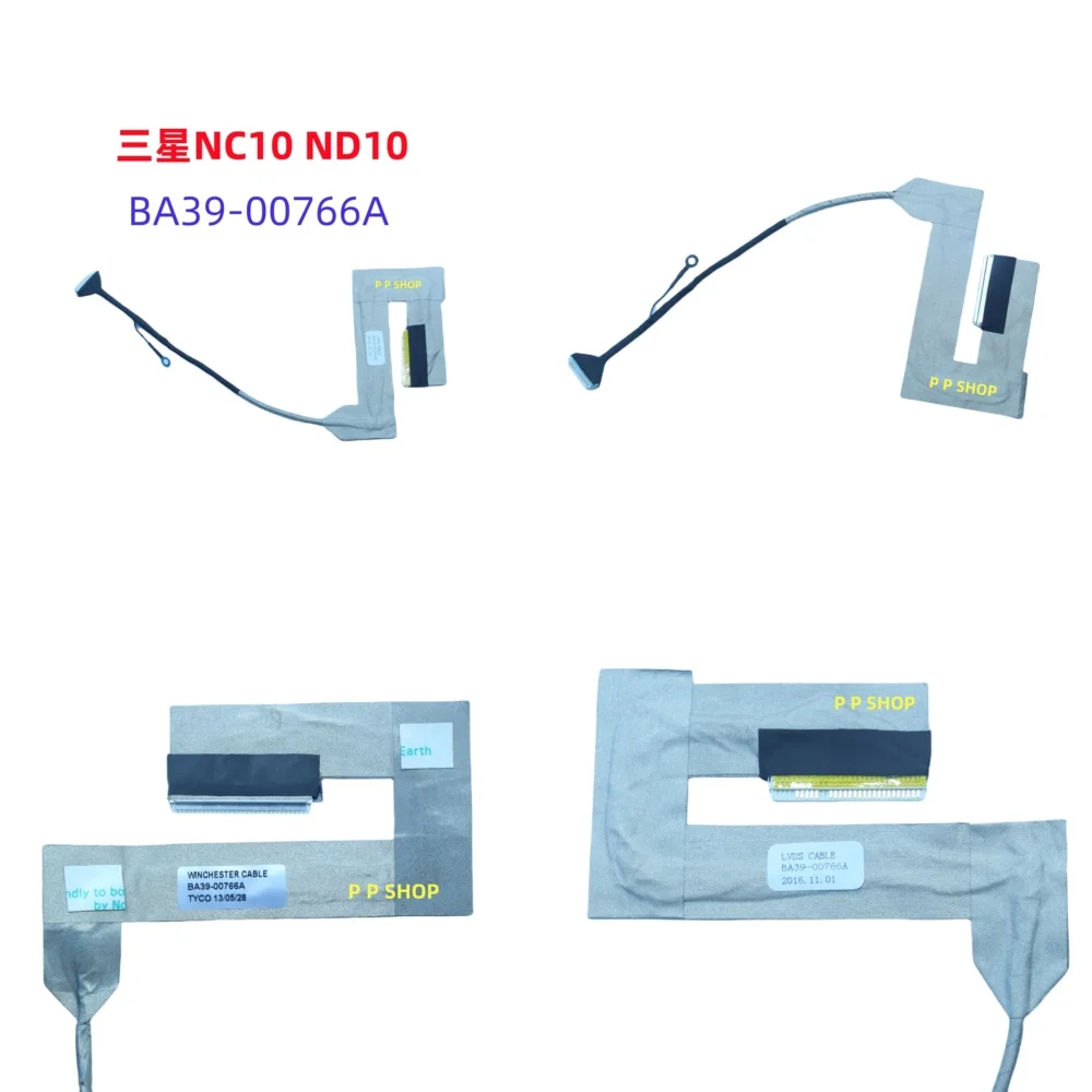 Cabo de Substituição para Tela LCD Samsung NC10 ND10 BA39-00766A, Cabo Flexível para Reparo de Notebook Compatível