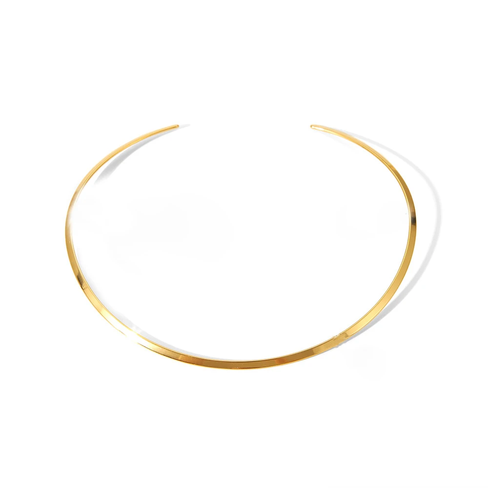 

Custom Necklace Stainless Steel For Women Gold Color Choker Necklaces Mujer Fashion Personalized Jewelry Girls Accessory Gift