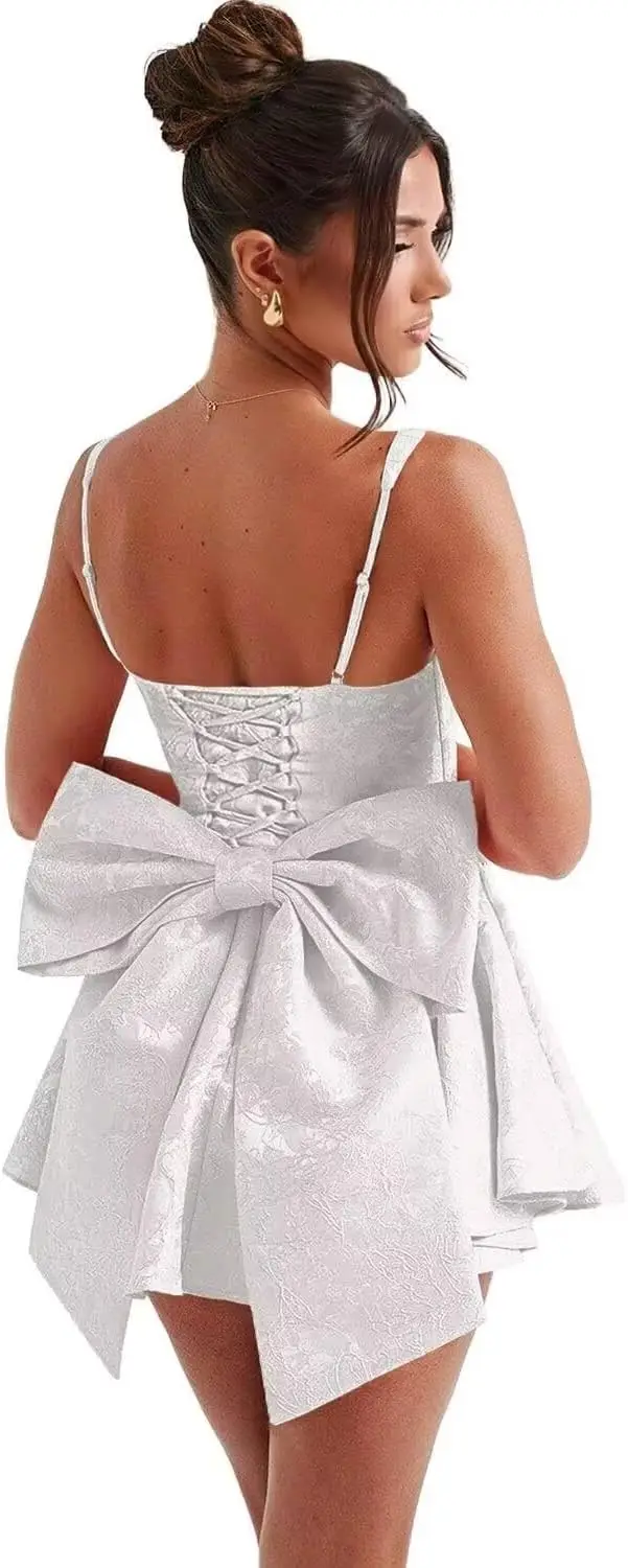 

Satin Elegant Gorgeous Birthday Party Dress Short Square Collar,Dignified A-line Mini Skirt Evening Dress,Youth Homecoming Dress