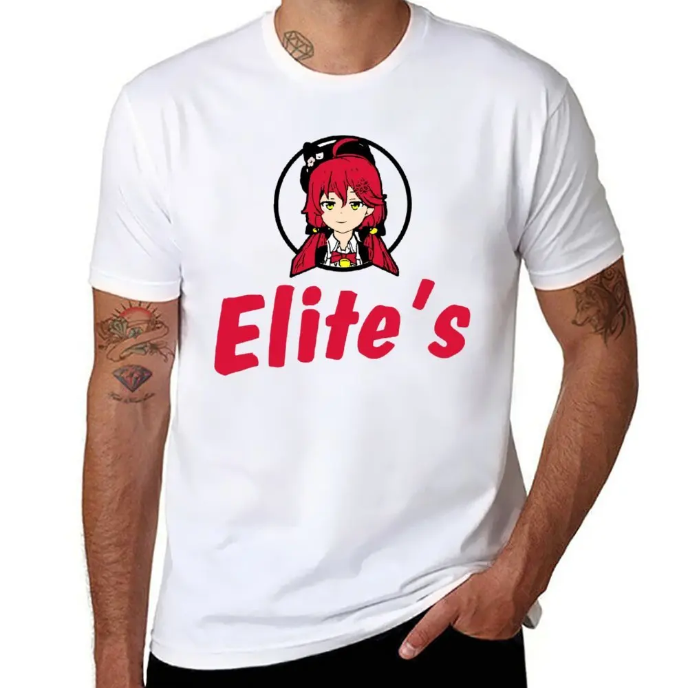 Hololive Sakura Miko Elite S Logo Parodie F Verse T-Shirt Sport Tshirt Creatieve Grappige Nieuwigheid Vrije Tijd Eur Maat