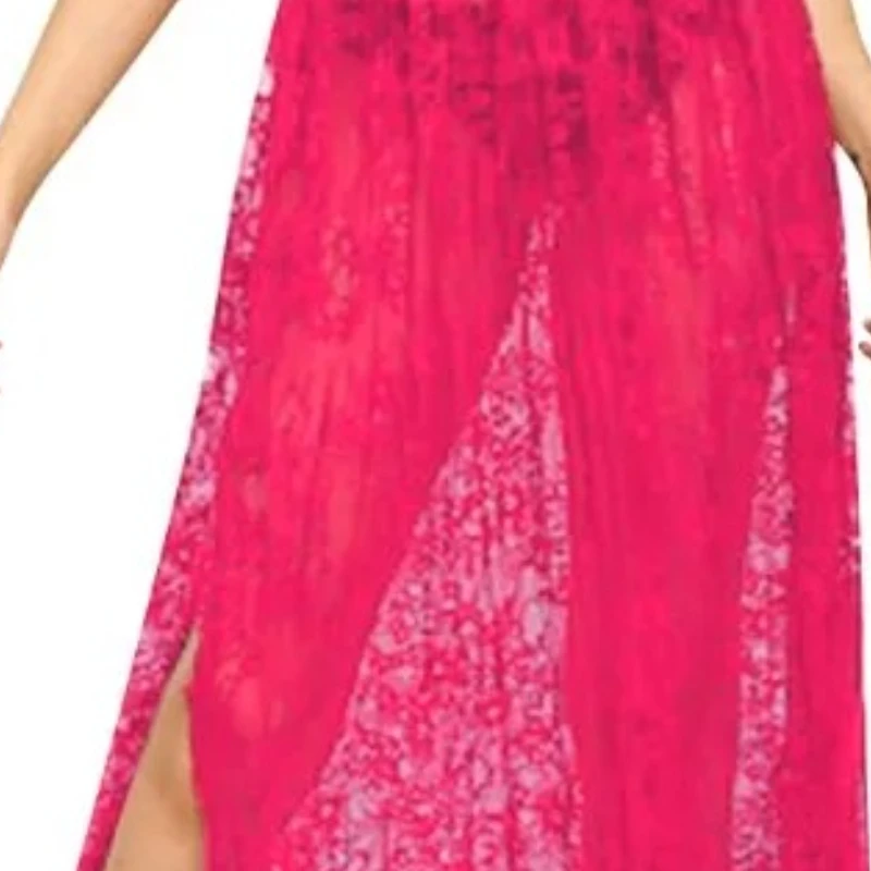 2025 сексуальное кружевное прозрачное платье с глубоким v-образным вырезом и длинными рукавами, облегающее платье со шлейфом для женщин, одежда для сна, сексуальные ночные рубашки, женское ночное платье