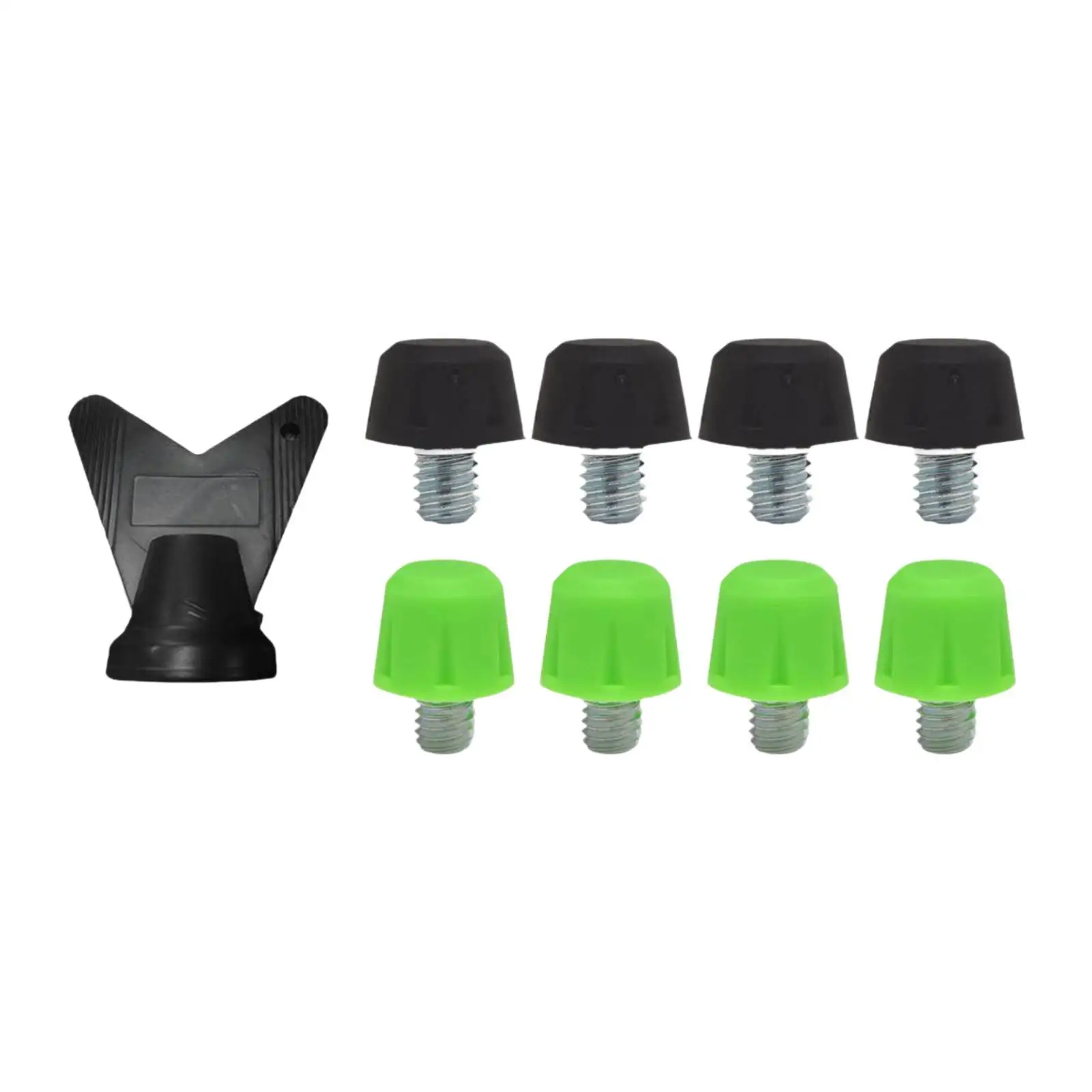

8Pcs Football Shoe Spikes Soccer Shoe Spikes with Wrench Player 8mm 11mm Portable Track Shoes Accessories for Training Sports