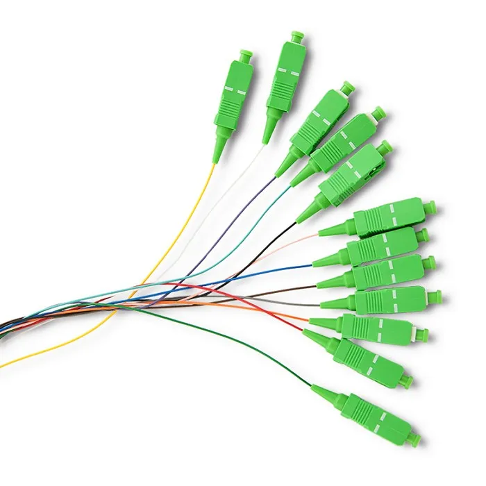 Qoltec 12 X Sc/Apc glasvezelkabel |     Singlemode |     G657A2 |     2m