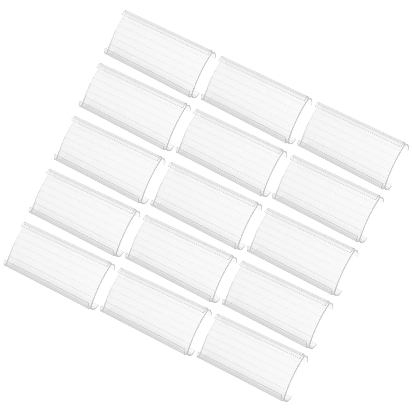 

20pcs Price Tag Holder Label Display Stand Shelf Sign Clip For Supermarket Store Retail Accessories Stable Label Holder