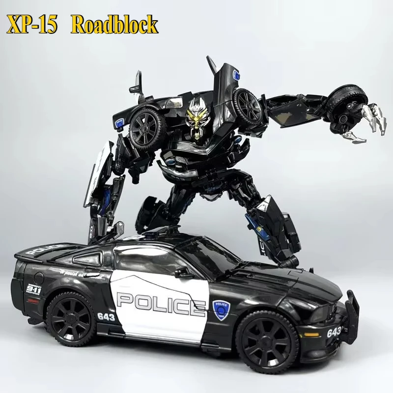 In Stock Transforming Toys XP-15 XP15 Domineering Roadblock Robot Movable Dolls Alloy Edition  Autobot Collection Action Figures