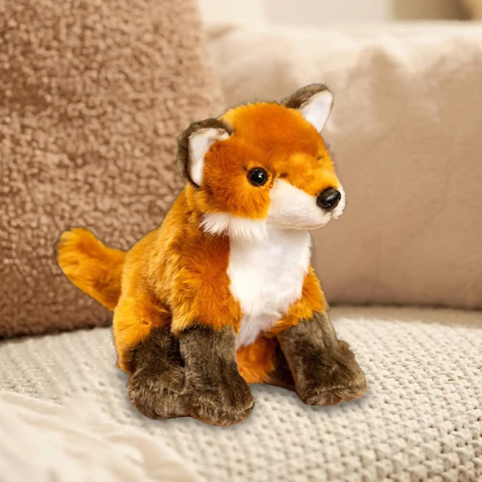 

Plush Fox Toy Home Decor Lightweight Soft Toys for Kids Teens Birthday Gift
