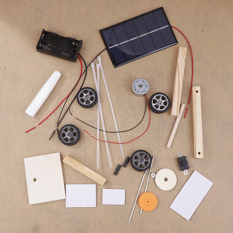 

DIY Electronic Kit Technology Toys For Kids Assemble Solar Car Creative Inventions Motor Ability Of Children Active Thinking