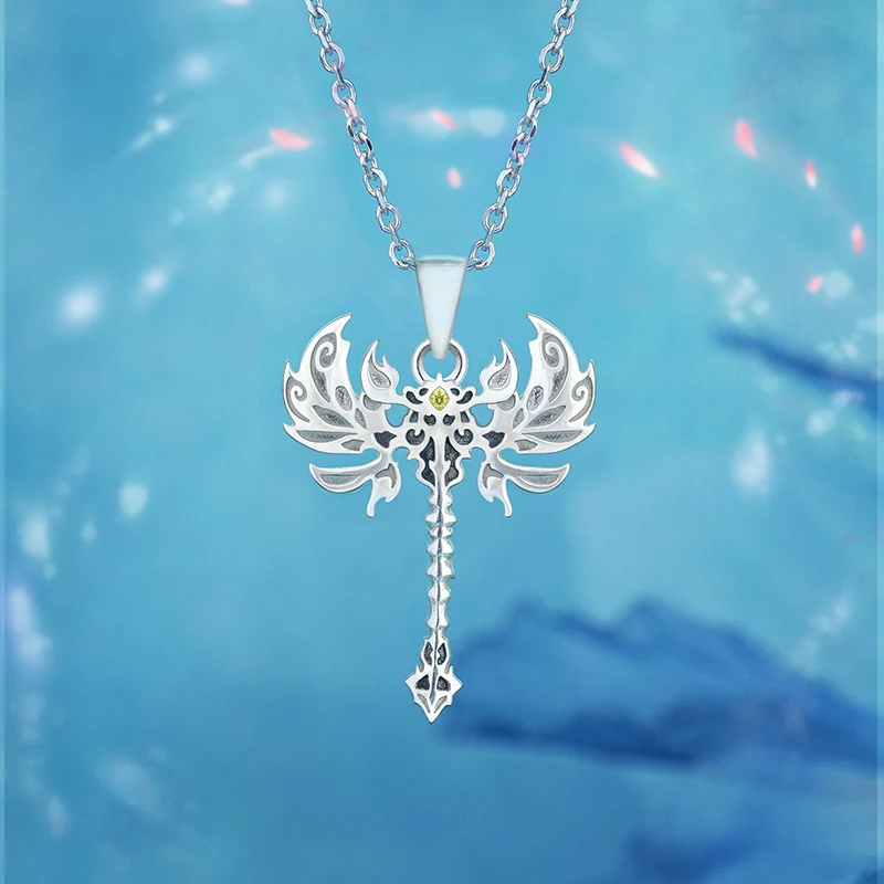 Soul Land Of Warriors 2: The Unrivaled Tang Sect Douluo Dalu الرسوم المتحركة المشتقة الرسمية وانغ دونجر قلادة فضية