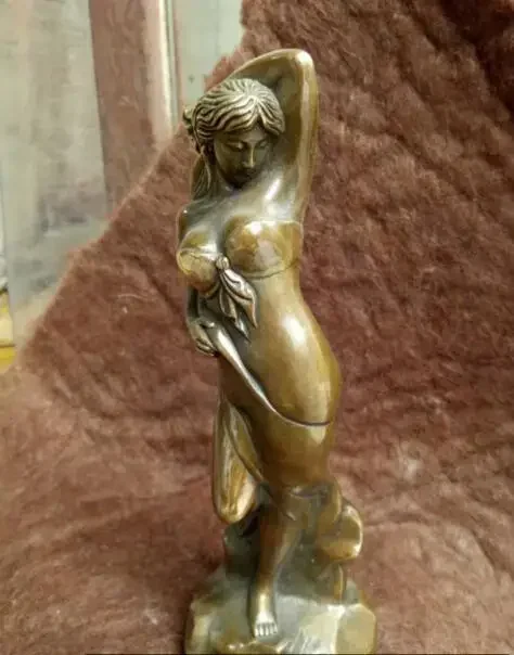 Chinese ancient folk sculpture beauty sculpture collection beauty